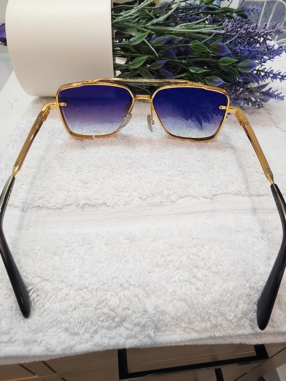 Gold Frame Women's Sunglasses - Designer Style